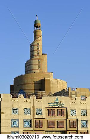 "FANAR-Qatar Islamic Cultural Centre, KDF Islamic Center and Mosque, Doha, Doha, Qatar, Asia" View Large Photo Image Stock Image - "FANAR-Qatar Islamic Cultural Centre, KDF Islamic Center and Mosque, Doha, Doha, Qatar, Asia". Fotosearch