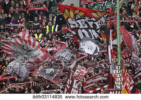 "Fans of 1. FC Kaiserslautern at the Fritz-Walter-Stadion, during the match 1 FC Kaiserslautern vs FC Ingolstadt, 17/03/2013, Fritz-Walter-Stadion, Kaiserslautern, Rhineland-Palatinate, Germany, Europe" View Large Photo Image Stock Photography - "Fans of 1. FC Kaiserslautern at the Fritz-Walter-Stadion, during the match 1 FC Kaiserslautern vs FC Ingolstadt, 17/03/2013, Fritz-Walter-Stadion, Kaiserslautern, Rhineland-Palatinate, Germany, Europe". Fotosearch