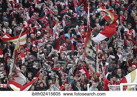 Fans of FSV Mainz 05 during the match FSV Mainz 05 - TSG 1899 Hoffenheim, Coface Arena, Mainz, Rhineland-Palatinate, Germany, Europe View Large Photo Image Stock Photography - Fans of FSV Mainz 05 during the match FSV Mainz 05 - TSG 1899 Hoffenheim, Coface Arena, Mainz, Rhineland-Palatinate, Germany, Europe. Fotosearch