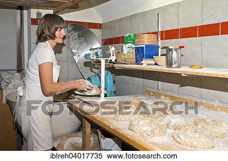 "Farmer making bread in her own own bakery on the farm, weighing dough, Tyrol, Austria, Europe" View Large Photo Image Stock Photography - "Farmer making bread in her own own bakery on the farm, weighing dough, Tyrol, Austria, Europe". Fotosearch