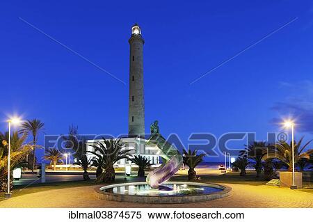 "Faro de Maspalomas lighthouse, Maspalomas, Gran Canaria, Canary Islands, Spain, Europe" View Large Photo Image Stock Photography - "Faro de Maspalomas lighthouse, Maspalomas, Gran Canaria, Canary Islands, Spain, Europe". Fotosearch