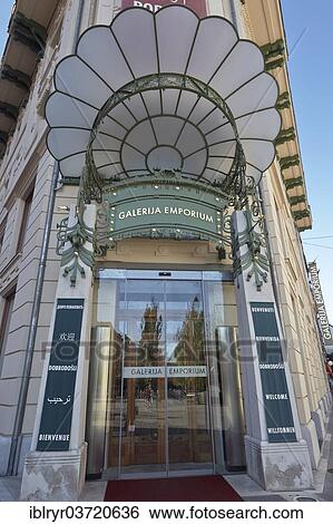"Fashion house, Galerija Emporium, Urbanc House, Ljubljana, Slovenia, Europe" View Large Photo Image Stock Photograph - "Fashion house, Galerija Emporium, Urbanc House, Ljubljana, Slovenia, Europe". Fotosearch