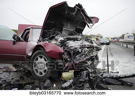 "Fatal road traffic accident caused by a wrong-way driver on the A 81 motorway, Autobahn, Sindelfingen, Baden-Wurttemberg, Germany, Europe" View Large Photo Image Stock Image - "Fatal road traffic accident caused by a wrong-way driver on the A 81 motorway, Autobahn, Sindelfingen, Baden-Wurttemberg, Germany, Europe". Fotosearch