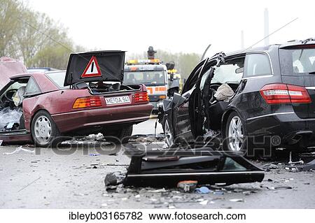 "Fatal road traffic accident caused by a wrong-way driver on the A 81 motorway, Autobahn, Sindelfingen, Baden-Wurttemberg, Germany, Europe" View Large Photo Image Stock Image - "Fatal road traffic accident caused by a wrong-way driver on the A 81 motorway, Autobahn, Sindelfingen, Baden-Wurttemberg, Germany, Europe". Fotosearch