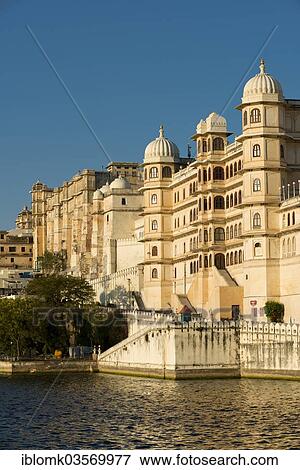 "Fateh Prakash Palace Hotel, part of the City Palace of the Maharana of Udaipur, Lake Pichola, Udaipur, Rajasthan, India, Asia" View Large Photo Image Stock Photo - "Fateh Prakash Palace Hotel, part of the City Palace of the Maharana of Udaipur, Lake Pichola, Udaipur, Rajasthan, India, Asia". Fotosearch