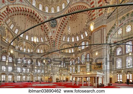 Stock Image - "Fatih Mosque, Fatih Camii or Conqueror's Mosque, Fatih district, Istanbul, European side, Turkey, Asia". Fotosearch
