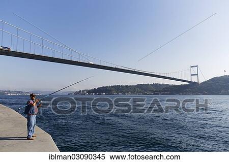 "Fatih Sultan Mehmet Bridge or Second Bosphorus Bridge, Bosporus, Rumelihisari, Sariyer, Istanbul, European side, Istanbul Province, Turkey, European side, Europe" View Large Photo Image Stock Photography - "Fatih Sultan Mehmet Bridge or Second Bosphorus Bridge, Bosporus, Rumelihisari, Sariyer, Istanbul, European side, Istanbul Province, Turkey, European side, Europe". Fotosearch