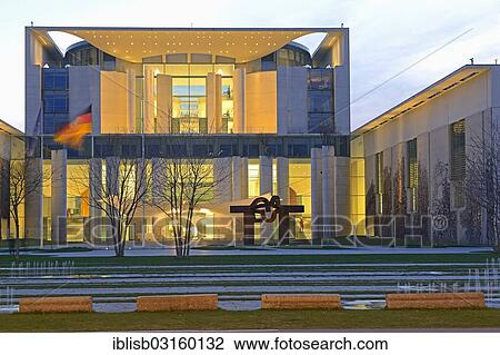 "Federal Chancellery, in the evening, Berlin, Berlin, Berlin, Germany, Europe" View Large Photo Image Stock Image - "Federal Chancellery, in the evening, Berlin, Berlin, Berlin, Germany, Europe". Fotosearch