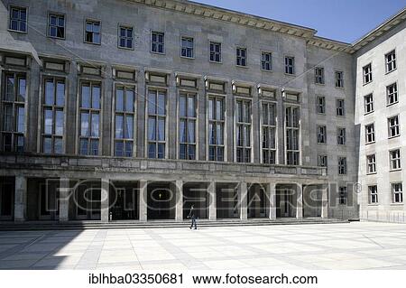 Stock Image - "Federal Ministry of Finance, Berlin-Mitte, Berlin, Germany, Europe". Fotosearch