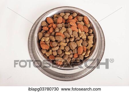"Feeding bowl, dry food, dog food" View Large Photo Image Stock Image - "Feeding bowl, dry food, dog food". Fotosearch