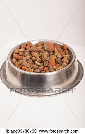 "Feeding bowl, dry food, dog food" View Large Photo Image Stock Image - "Feeding bowl, dry food, dog food". Fotosearch