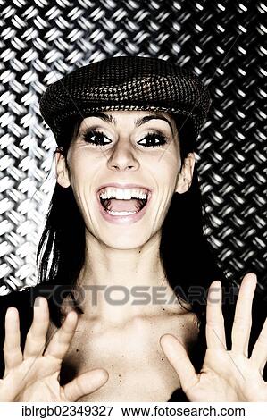 Stock Photo - Female model posing. Fotosearch