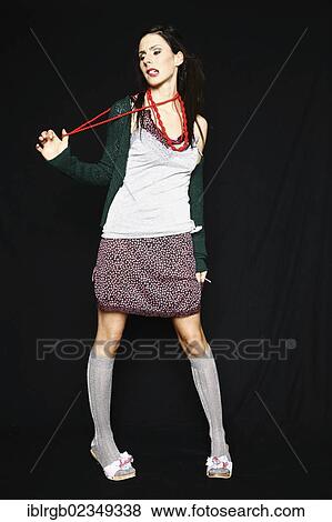 Stock Photo - Female model posing. Fotosearch