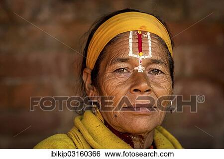 "Female sadhu, Pashupatinath, Kathmandu, Kathmandu District, Bagmati Zone, Nepal, Asia" View Large Photo Image Stock Photograph - "Female sadhu, Pashupatinath, Kathmandu, Kathmandu District, Bagmati Zone, Nepal, Asia". Fotosearch
