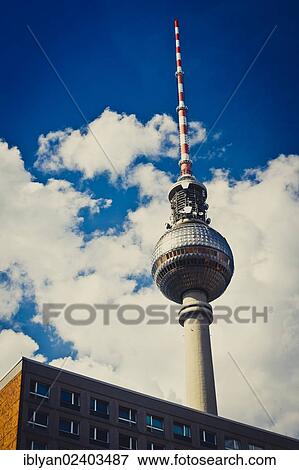 "Fernsehturm, television tower in Berlin, Germany, Europe" View Large Photo Image Stock Photo - "Fernsehturm, television tower in Berlin, Germany, Europe". Fotosearch