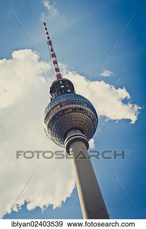 "Fernsehturm, television tower in Berlin, Germany, Europe" View Large Photo Image Stock Photo - "Fernsehturm, television tower in Berlin, Germany, Europe". Fotosearch