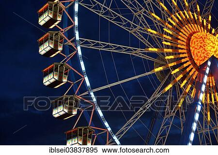 "Ferris wheel at night, Oktoberfest, Munich, Bavaria, Germany, Europe" View Large Photo Image Stock Photography - "Ferris wheel at night, Oktoberfest, Munich, Bavaria, Germany, Europe". Fotosearch