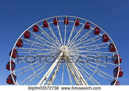 Stock Photo - "Ferris wheel, Fremantle, Western Australia, Australia, Oceania". Fotosearch