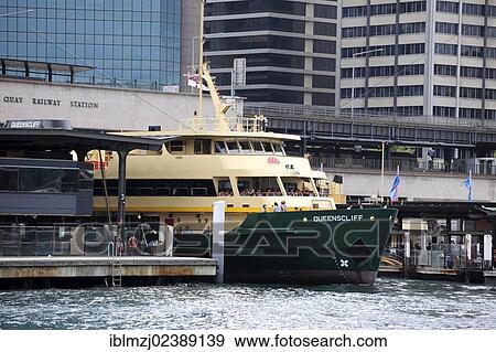"Ferry at Circular Quay Ferry Wharf, Sydney Cove, The Rocks, Sydney Harbour, Sydney, New South Wales, NSW, Australia, Oceania" View Large Photo Image Stock Photo - "Ferry at Circular Quay Ferry Wharf, Sydney Cove, The Rocks, Sydney Harbour, Sydney, New South Wales, NSW, Australia, Oceania". Fotosearch