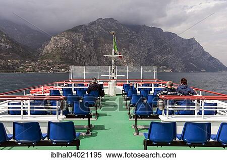 "Ferry from Malcesine to Limone Sul Garda, Lake Garda, Lombardy, Italy, Europe" View Large Photo Image Stock Photography - "Ferry from Malcesine to Limone Sul Garda, Lake Garda, Lombardy, Italy, Europe". Fotosearch