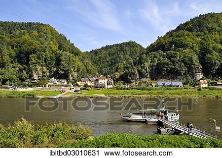 "Ferry station, Schmilka-Hirschmuehle, Saxon Switzerland, Schmilka, Saxony, Germany, Europe" View Large Photo Image Stock Image - "Ferry station, Schmilka-Hirschmuehle, Saxon Switzerland, Schmilka, Saxony, Germany, Europe". Fotosearch