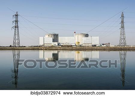 "Fessenheim Nuclear Power Plant, on the Rhine River, Fessenheim, Alsace, France, Europe" View Large Photo Image Picture - "Fessenheim Nuclear Power Plant, on the Rhine River, Fessenheim, Alsace, France, Europe". Fotosearch