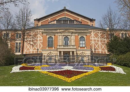"Festspielhaus, Bayreuth Festival Theatre, Bayreuth, Upper Franconia, Franconia, Bavaria, Germany, Europe" View Large Photo Image Stock Photograph - "Festspielhaus, Bayreuth Festival Theatre, Bayreuth, Upper Franconia, Franconia, Bavaria, Germany, Europe". Fotosearch
