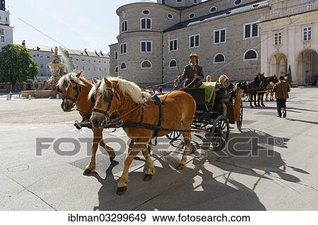 "Fiacre, Residence Square, historic center, Salzburg, Salzburg State, Austria, Europe" View Large Photo Image Stock Photo - "Fiacre, Residence Square, historic center, Salzburg, Salzburg State, Austria, Europe". Fotosearch