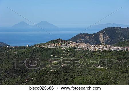 "Ficarra and the Aeolian Islands, province of Messina, Sicily, Italy, Europe" View Large Photo Image Stock Photo - "Ficarra and the Aeolian Islands, province of Messina, Sicily, Italy, Europe". Fotosearch