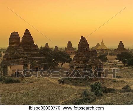 "Field with ruins of Buddhist pagodas and temples, Ebene von Pagan, Bagan, Mandalay Division, Myanmar, Burma, Asia" View Large Photo Image Stock Image - "Field with ruins of Buddhist pagodas and temples, Ebene von Pagan, Bagan, Mandalay Division, Myanmar, Burma, Asia". Fotosearch