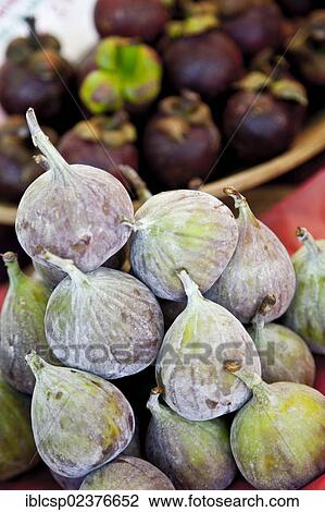 Stock Image - "Figs in Viktualienmarkt, Munich, Germany, Europe". Fotosearch