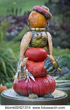 Figure made of pumpkins, pumpkin exhibition, Ludwigsburg, Baden-Wuerttemberg, Germany, Europe View Large Photo Image Picture - Figure made of pumpkins, pumpkin exhibition, Ludwigsburg, Baden-Wuerttemberg, Germany, Europe. Fotosearch