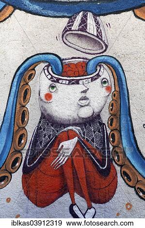 "Figure with open cranium, surreal mural, Palermo, Province of Palermo, Sicily, Italy, Europe" View Large Photo Image Stock Photo - "Figure with open cranium, surreal mural, Palermo, Province of Palermo, Sicily, Italy, Europe". Fotosearch