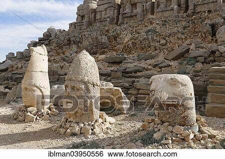 "Figures of the gods Apollo Mithras and Herakles alongside an eagle head, East Terrace, Mount Nemrut, Nemrut Dagi, Adiyaman Province, Southeastern Anatolia Region, Anatolia, Turkey, Asia" View Large Photo Image Stock Photograph - "Figures of the gods Apollo Mithras and Herakles alongside an eagle head, East Terrace, Mount Nemrut, Nemrut Dagi, Adiyaman Province, Southeastern Anatolia Region, Anatolia, Turkey, Asia". Fotosearch