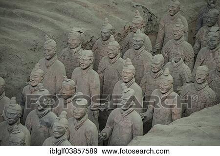 "Figures of the Terracotta Army, Xian, Shaanxi Province, China, Asia" View Large Photo Image Stock Photo - "Figures of the Terracotta Army, Xian, Shaanxi Province, China, Asia". Fotosearch