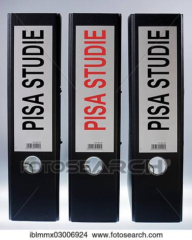 "File folders labeled """"PISA-Studie"""", German for """"Programme for International Student Assessment, PISA""""" View Large Photo Image Picture - "File folders labeled """"PISA-Studie"""", German for """"Programme for International Student Assessment, PISA""""". Fotosearch