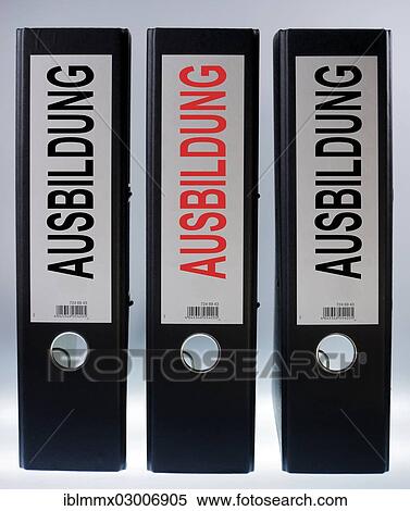 "File folders labeled """"Ausbildung"""", German for """"education"""" or """"apprenticeship""""" View Large Photo Image Stock Photography - "File folders labeled """"Ausbildung"""", German for """"education"""" or """"apprenticeship""""". Fotosearch