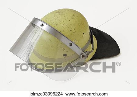 "Fireman's helmet with a protective face shield, 20th century, """"Fire and Flame? Çô the fire department from 1850 to today"""" exhibition, industrial museum, Lauf an der Pegnitz, Middle Franconia, Bavaria, Germany, Europe" View Large Photo Image Picture - "Fireman's helmet with a protective face shield, 20th century, """"Fire and Flame? Çô the fire department from 1850 to today"""" exhibition, industrial museum, Lauf an der Pegnitz, Middle Franconia, Bavaria, Germany, Europe". Fotosearch