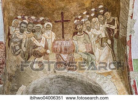 "First Council of Nicaea, Emperor Constantine I in 325, Byzantine fresco in the Basilica of St. Nicholas, Myra, Demre, Antalya, Turkey, Asia" View Large Photo Image Stock Image - "First Council of Nicaea, Emperor Constantine I in 325, Byzantine fresco in the Basilica of St. Nicholas, Myra, Demre, Antalya, Turkey, Asia". Fotosearch