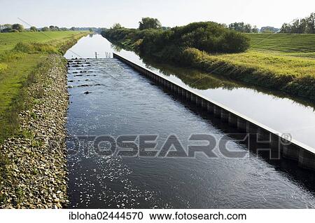 "Fish ladder or fishway at Sudeabschlusswehr weir, Boizenburg - Elbe, Mecklenburg-Western Pomerania, Germany, Europe" View Large Photo Image Stock Image - "Fish ladder or fishway at Sudeabschlusswehr weir, Boizenburg - Elbe, Mecklenburg-Western Pomerania, Germany, Europe". Fotosearch