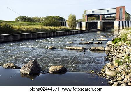 "Fish ladder or fishway at Sudeabschlusswehr weir, Boizenburg Elbe, Mecklenburg-Western Pomerania, Germany, Europe" View Large Photo Image Stock Image - "Fish ladder or fishway at Sudeabschlusswehr weir, Boizenburg Elbe, Mecklenburg-Western Pomerania, Germany, Europe". Fotosearch
