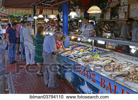 "Fish Market, Fethiye, Mugla province, Aegean Region, Turkey, Asia" View Large Photo Image Stock Image - "Fish Market, Fethiye, Mugla province, Aegean Region, Turkey, Asia". Fotosearch