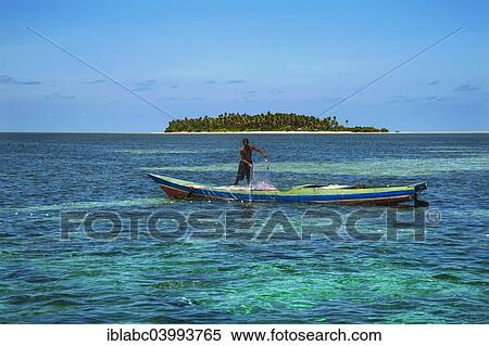"Fishermen with net in prohibited conservation area, Wakatobi Dive Resort, Sulawesi, Indonesia, Asia" View Large Photo Image Stock Photography - "Fishermen with net in prohibited conservation area, Wakatobi Dive Resort, Sulawesi, Indonesia, Asia". Fotosearch