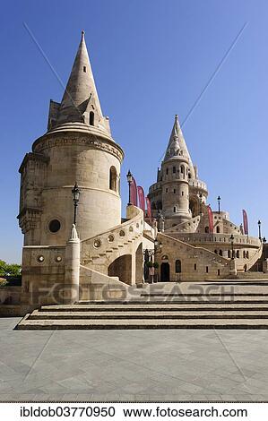 "Fishermen's Bastion, Castle Hill, Budapest, Hungary, Europe" View Large Photo Image Stock Image - "Fishermen's Bastion, Castle Hill, Budapest, Hungary, Europe". Fotosearch