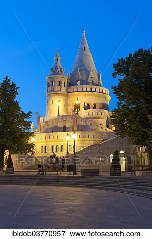 "Fishermen's Bastion, Castle Hill, Budapest, Hungary, Europe" View Large Photo Image Stock Photo - "Fishermen's Bastion, Castle Hill, Budapest, Hungary, Europe". Fotosearch