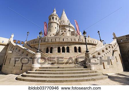 "Fishermen's Bastion, Castle Hill, Budapest, Hungary, Europe" View Large Photo Image Stock Photograph - "Fishermen's Bastion, Castle Hill, Budapest, Hungary, Europe". Fotosearch