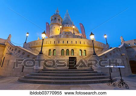 "Fishermen's Bastion, Castle Hill, Budapest, Hungary, Europe" View Large Photo Image Stock Photography - "Fishermen's Bastion, Castle Hill, Budapest, Hungary, Europe". Fotosearch