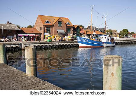 "Fishing boat in the port of Maasholm, Schleswig-Holstein, Germany, Europe" View Large Photo Image Picture - "Fishing boat in the port of Maasholm, Schleswig-Holstein, Germany, Europe". Fotosearch