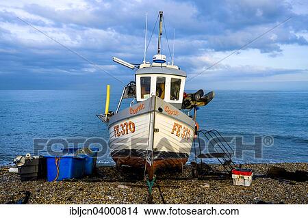 "Fishing boat on the beach, Deal, Walmer, Kent, England, United Kingdom, Europe" View Large Photo Image Picture - "Fishing boat on the beach, Deal, Walmer, Kent, England, United Kingdom, Europe". Fotosearch