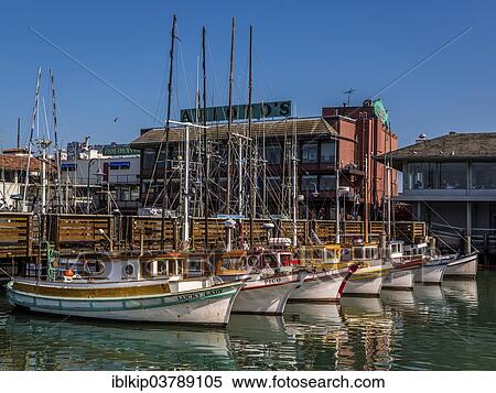"Fishing boats, Fisherman's Wharf, San Francisco, California, USA" View Large Photo Image Stock Photography - "Fishing boats, Fisherman's Wharf, San Francisco, California, USA". Fotosearch